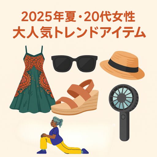 Yahoo!ショッピング2025年夏｜20代女性に人気のトレンドアイテム特集画像