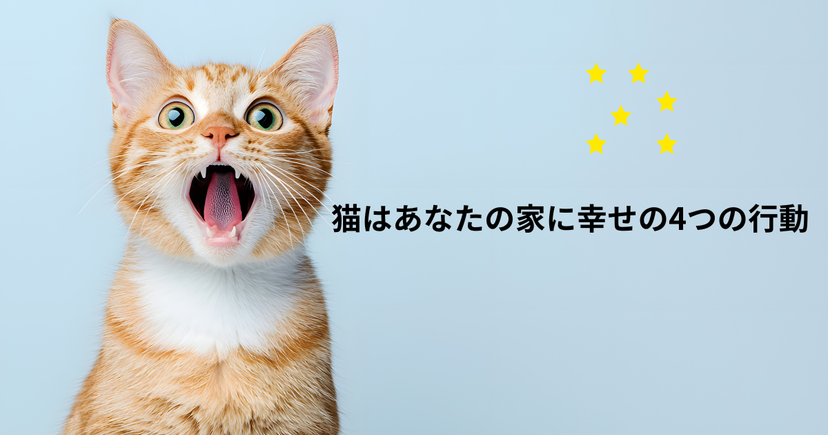 幸せそうに眠る猫の姿と、安心して暮らす猫のしぐさ