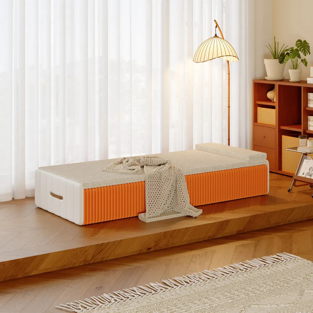 6畳の部屋にも置きやすいErika 3WAYソファベッド