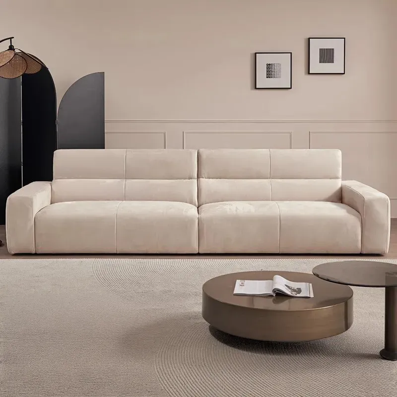 韓国風の部屋に合わせやすいダブルウレタンモダンソファ